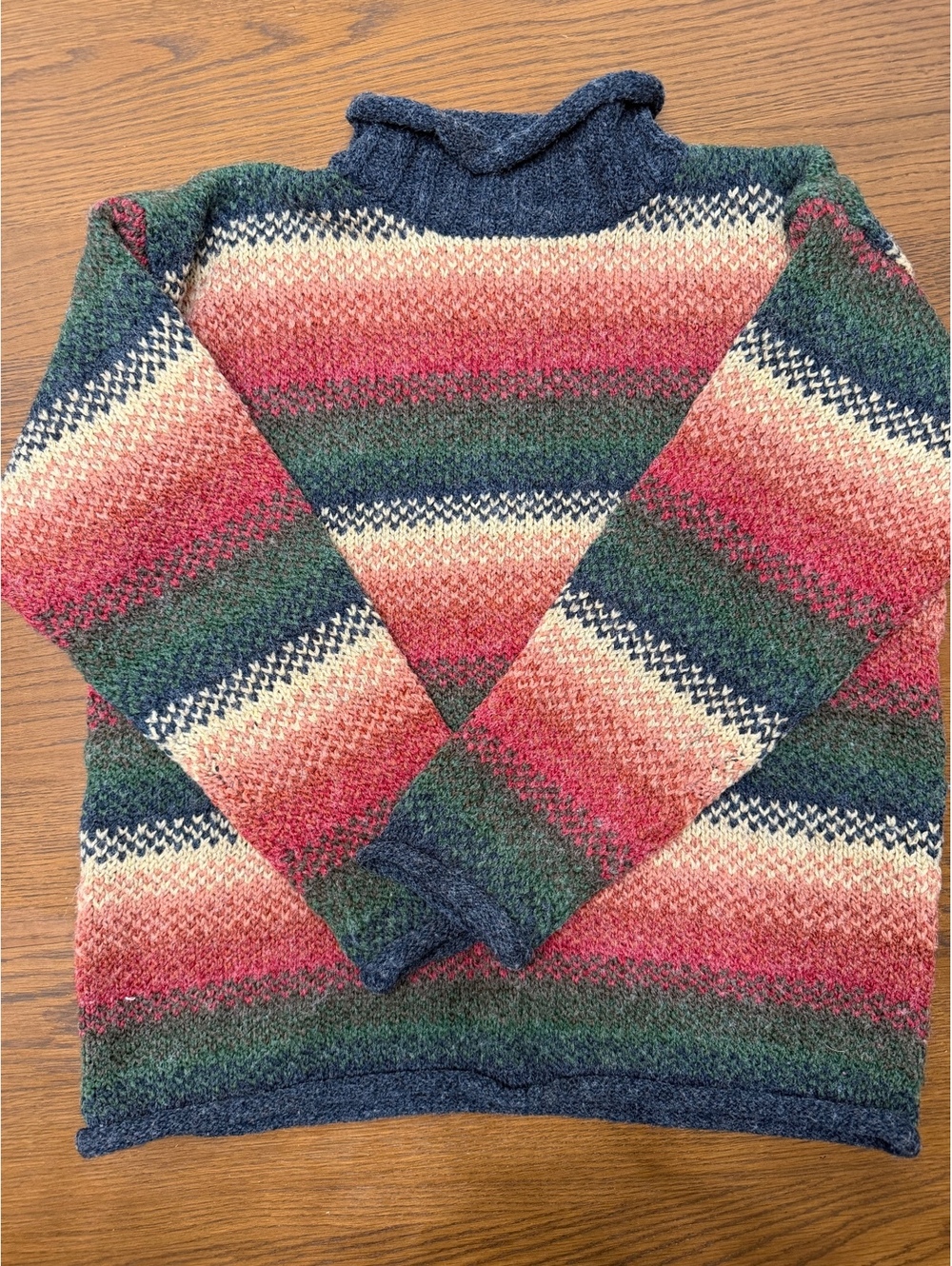 Vintage y2k weathervane mock neck sweater